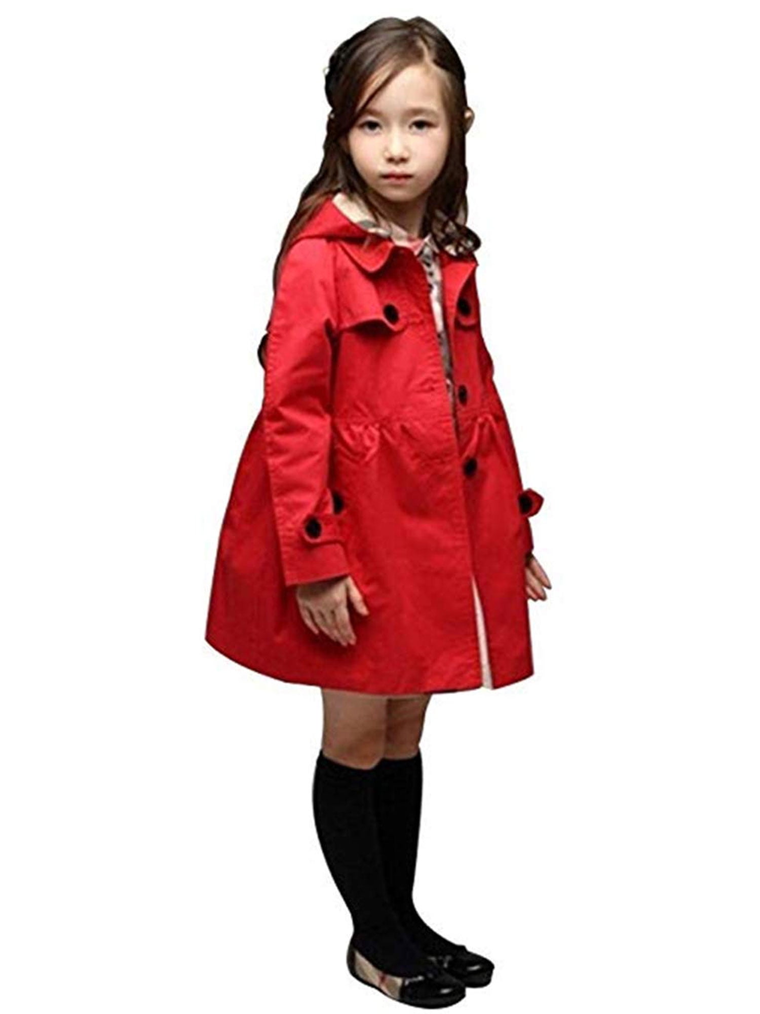 Winter Coat for Baby Girl Winter Hooded Trench Winter Coat for Baby Boy