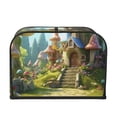 thumbnail image 2 of Pofeuu Cute Mushroom Town A Print Toaster Cover 4 Slice, Bread Dust Cover & Fingerprint Protection, Kitchen Small Appliance Covers(Toaster Cover), 2 of 7