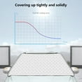 thumbnail image 5 of Nkmbld Front Windshield Sun Shade with Magnetism Thermal Insulation Umbrella Snow Shield Prevention Car Hood Curtain Shield 152X115, 5 of 9