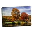 thumbnail image 2 of Gango Home Decor Contemporary Autumn by the River II by Alan Hausenflock (Ready to Hang); One 36x24in Hand-Stretched Canvas, 2 of 4