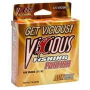 Vicious Fishing Panfish, Clear, 4lb test, 100 yards