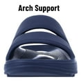 thumbnail image 5 of Litfun Slide Sandals for Women, Thick Sole Non-Slip Slide Slippers with Arch Support, Navy Blue, 5 of 9
