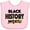 AD-Pink, variant on Inktastic Black History Month Every Day Boys or Girls Baby Bib