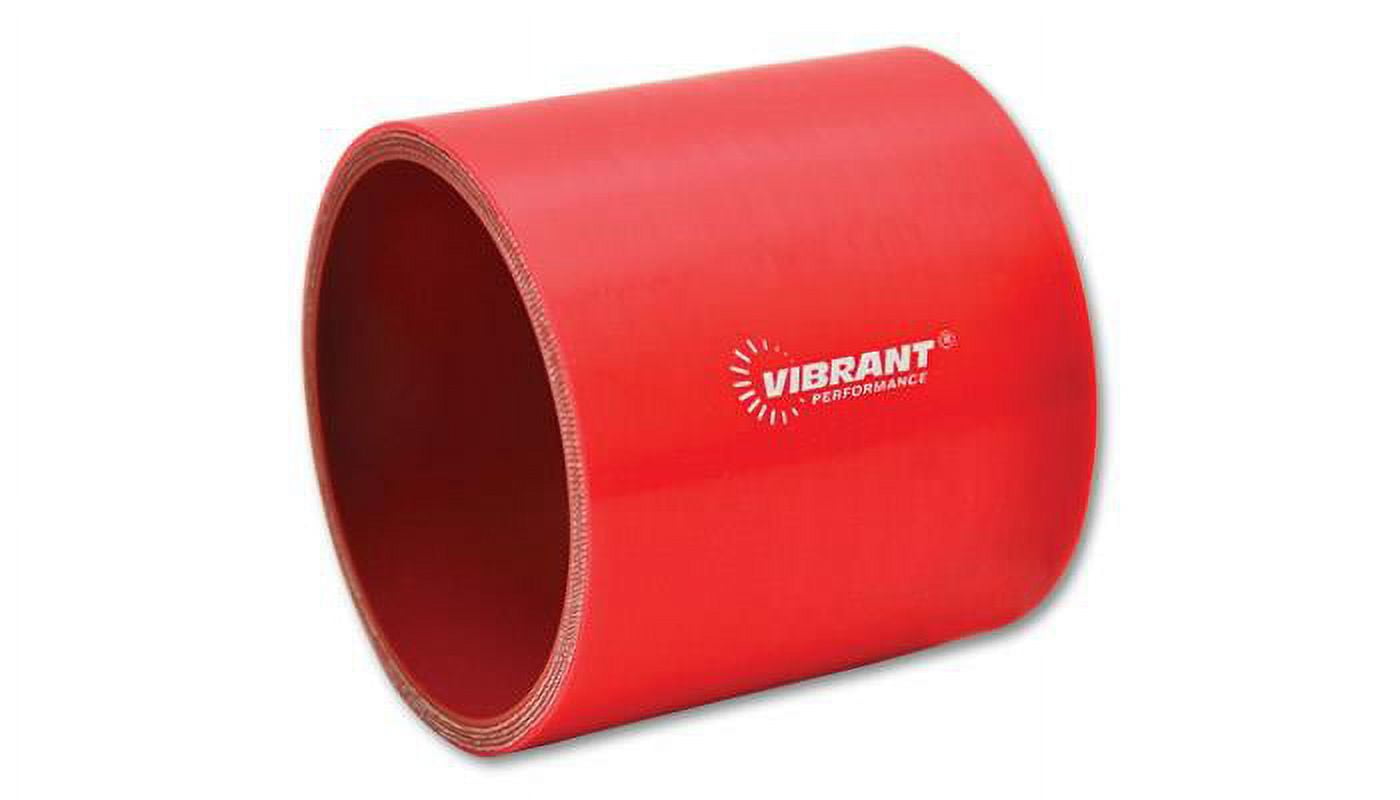 Vibrant Performance 2720R VIB2720R 4 PLY SILICONE SLEEVE, 3.25IN I.D. X 3IN LONG - RED