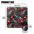 thumbnail image 5 of HELLHERO Colorful Floral and Leaf Patterns Sewing Machine Mat Beautiful & Practical Fusion Storage Waterproof Durable for Friend Family Gift Home Sewing Classes, 5 of 5