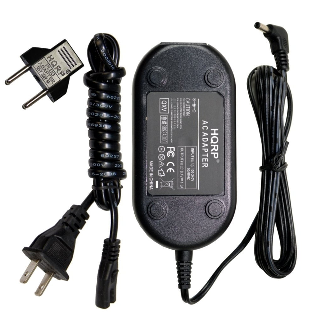 HQRP Replacement AC Adapter / Charger for Canon VIXIA HF M30, HF M300