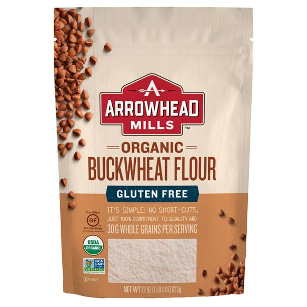 Arrowhead Mills Gluten Free Organic Buckwheat Flour, 22 Oz Walmart