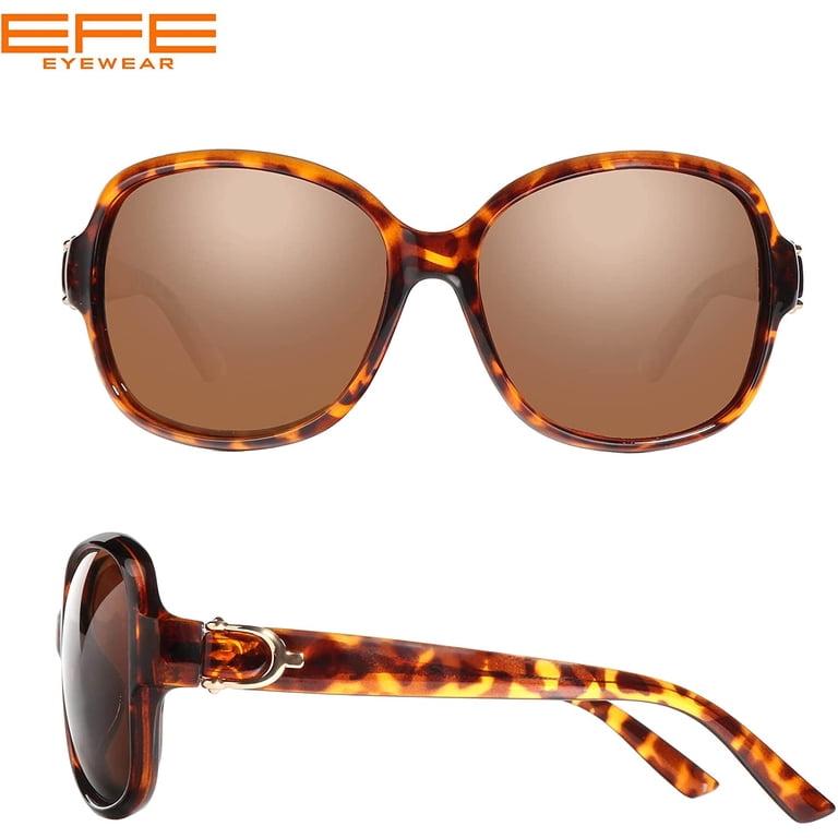 Classic Oversized Polarized Sunglasses for Women Composite  display picture 3
