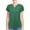 Green, variant on Spencer Womens Summer Tops Casual V Neck T Shirts Short Sleeve Shirts Loose Blouse Flowy Tops Plus Size Tee "S,Black"