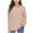 Pink, variant on Jalioing Girls Casual Long Sleeve T Shirt Fashion Solid Round Neck Pullover Tee Kids Fall Loose Shirt 4-12 Years