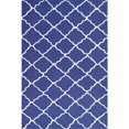 thumbnail image 1 of The Rug Market 71196D 4.7 x 7.7 in. Lattice Area Rug - Navy & White, 1 of 1