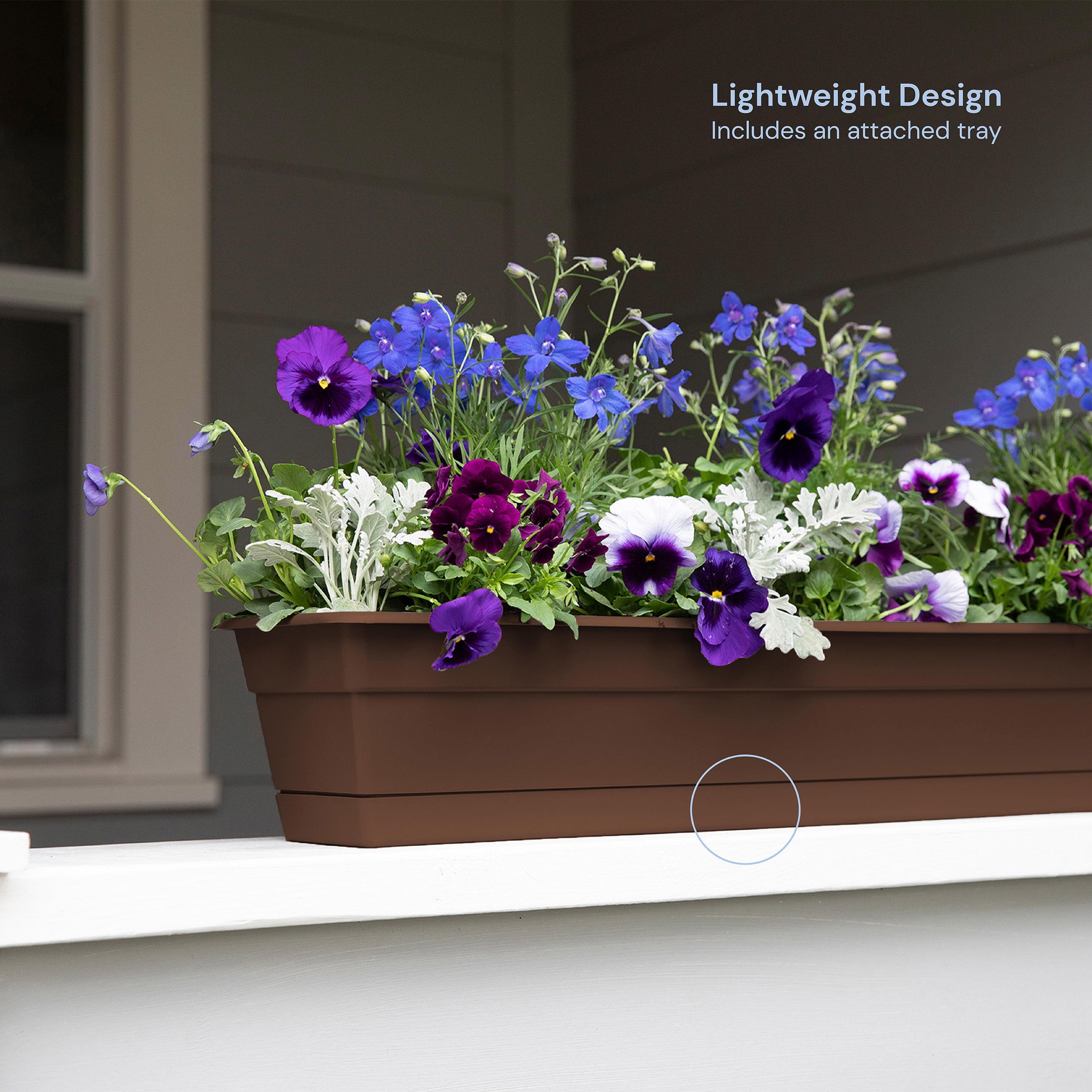 MYRMPL Double Layer Flower Storage Box(0758)