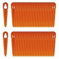 thumbnail image 2 of 100Pcs for STIHL Polycut 2-2 ABS Cutting Blades Lawn Mower Replacement Parts, 2 of 5