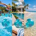 thumbnail image 6 of Outdoor Pvc Inflatable Beach Ball, 10.63 Inch Portable Sturdy Solid Waterproof Pool Toys for Summer Pool Party Decorations, Beach Games, Indoor Outdoor Yard Festival Decorations, 6 of 7