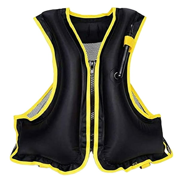 Chalecos de snorkel Chaquetas inflables Ligeras para bucear Surf Natación Deportes acuáticos al aire libre