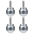 thumbnail image 1 of CATIEBYE 4Ud Unidades De Bola De Transferencia Con Rodamiento Para Superficies Lisas Color Plata Industrial, 1 of 6