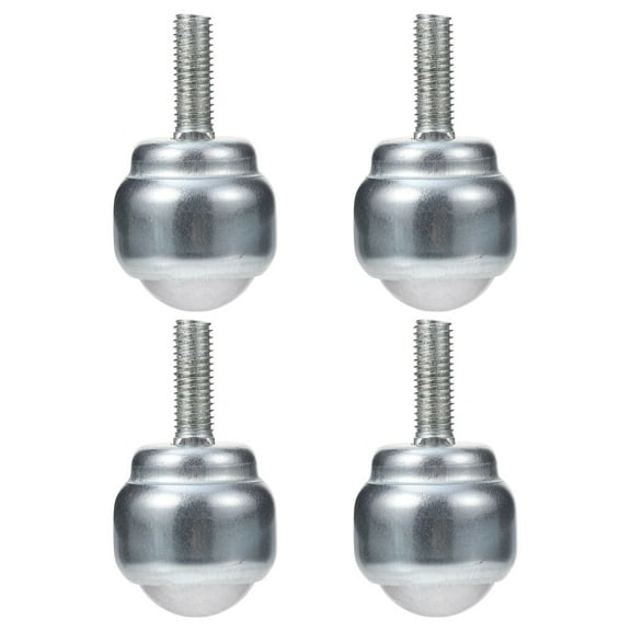 STOBOK Carbon Steel Swivel Casters Set of 4 Heavy Duty Replacement Wheels