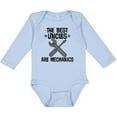 thumbnail image 3 of Inktastic Best Uncles Are Mechanics Boys or Girls Long Sleeve Baby Bodysuit, 3 of 5