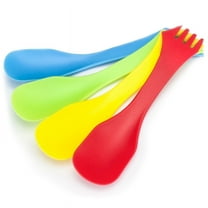 Brybelly Tritan Camping Sporks, Pack of 4