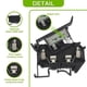 thumbnail image 5 of UK5- UK5RD with LED DIN Rail Fuse Terminal Base Disconnect Terminal Block Screw Clip (Pack of 6Pcs,Black), 5 of 5
