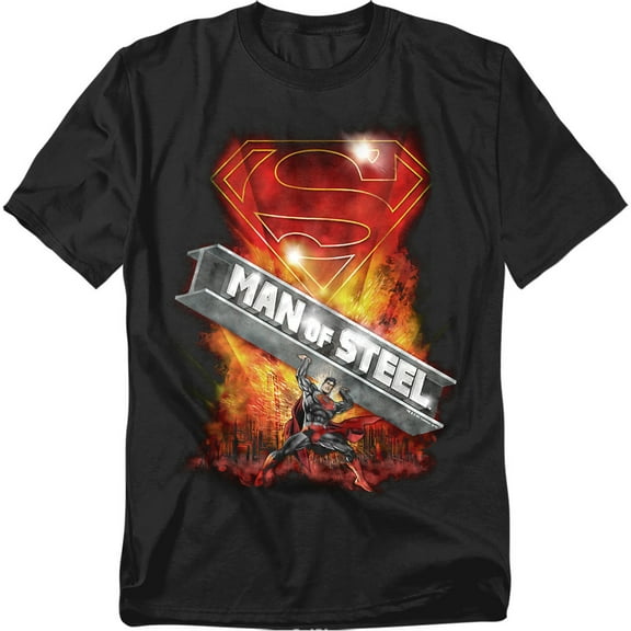 Superman T-Shirt Steel Girder Unisex Graphic Tee For Men & Women