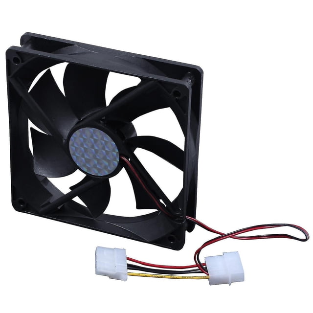 Ventilador de enfriamiento de la caja de la computadora del cojinete liso de 120 mm x 25 mm CC 24 V y 4 pines