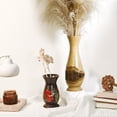 thumbnail image 4 of Nature Vintage Natural Bark Rustic Décor 12-inch Mango Tree Wood Flower Vase, 4 of 5