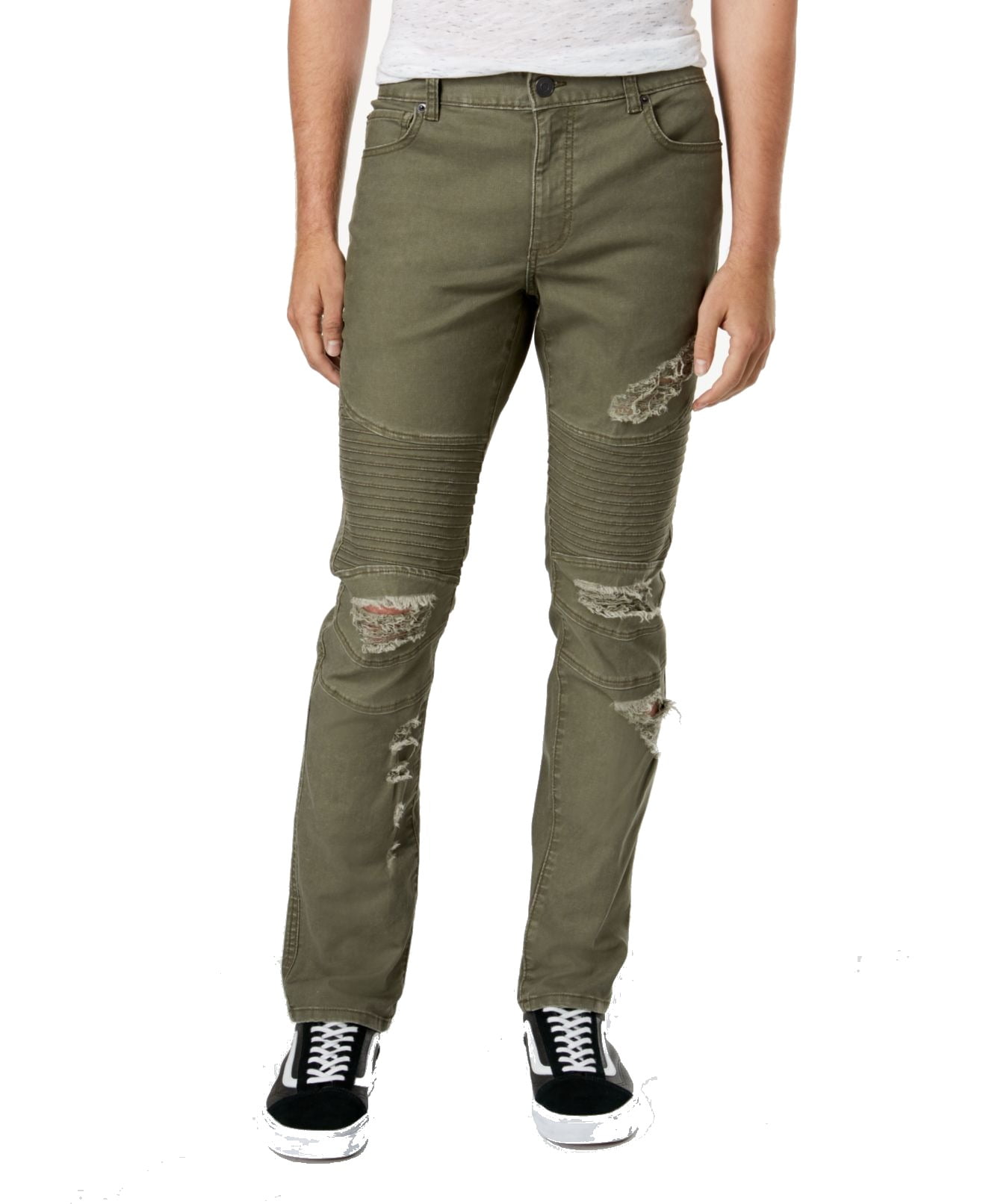 Mens Jeans 33X30 Distressed Slim Skinny 