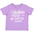 thumbnail image 3 of Inktastic Hello Kindergarten with Hearts and School Supplies Boys or Girls Toddler T-Shirt, 3 of 5