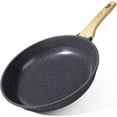 thumbnail image 1 of Ceramic Non Stick Frying Pan 30cm Pan Induction & Dishwasher With Cool Handle (Grey 30cm), 1 of 7