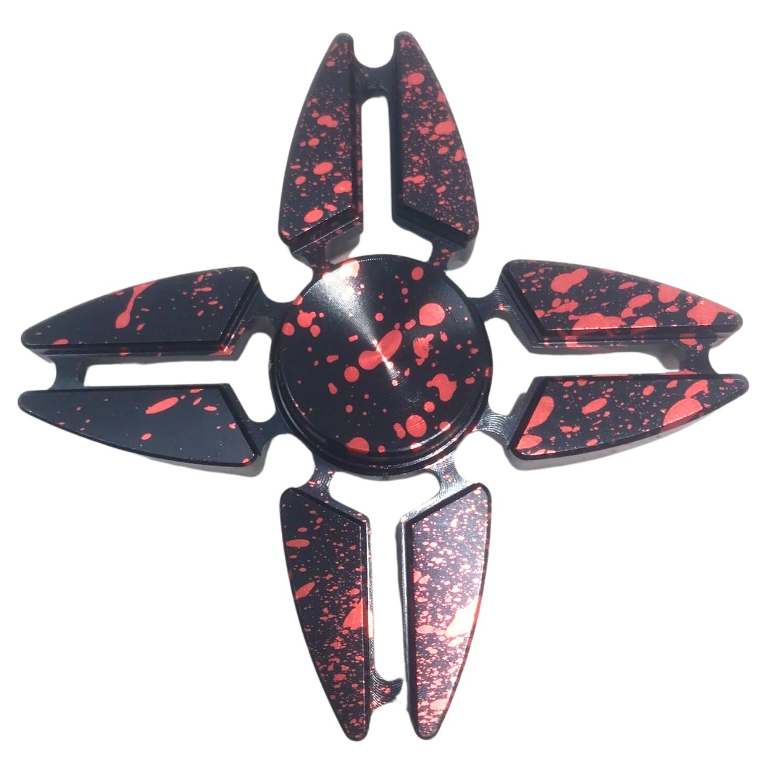 Fidget Spinners, Four Corners Crab Star Metal Hand Spinner Toys for