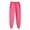 Hot Pink, variant on Taqqpue Fleece Lined Sweatpants Women- Winter Warm Sherpa Lined Athletic Joggers Pants Elastic High Waist Baggy Sweat Pants with Pockets for Women