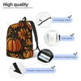 thumbnail image 3 of Fotbe Autumn Pumpkin Leaves Mochila de Lona con Estampado, Mochila Duradera, Mochila Versátil de Alta Calidad, Mochila Compacta Vintage-Small, 3 of 5