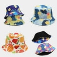 thumbnail image 4 of ZPAQI Cute Fruits Fisherman Hat Sunshade Basin Hat All-match for Outdoor Daily Wear, 4 of 21
