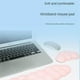 thumbnail image 2 of 1Set Cloud Wrist Rest Ergonomic Mousepad Keyboard Mouse Pad Pink, 2 of 5
