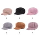 thumbnail image 5 of Qarigey Gorras de boina versátiles de pana para mujer, sombreros elegantes para cualquier atuendo, gorra Vintage Newsboy, gorras de invierno Sombreros rosa, 5 of 6