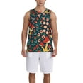 thumbnail image 6 of Rocae Berries and Flowers for Men's Basketball Jersey Lightweight and Breathable Athletic Tank Top,Quick-Drying Sports Jersey Medium, 6 of 9