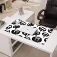 thumbnail image 3 of Long Mouse Pads for Desk,Halloween Black Pumpkin Silhouettes Desk Mats on Top Of Desks, Desk Mouse Pad Extra Large with 3mm Non-Slip Base and Stitched Edge for Gaming,Office,Work,Home 31.5"x15.7", 3 of 6