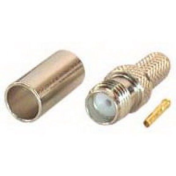 IEC SMAF-RG58 SMA Female Coax Connector for RG58