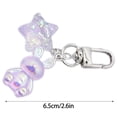 thumbnail image 5 of Osdhezcn Unique Animal Alloy Pendant Keyring Cartoon Rabbit Keychain with Sparkling Star, 5 of 12
