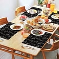 thumbnail image 2 of Schnauzer Dog Summer Placemats Table Placemats Set Of 4-Linen Kitchen Washable Placemats Table Mats 11.8"x17.7"Non-Slip Heat Resistant, 2 of 6