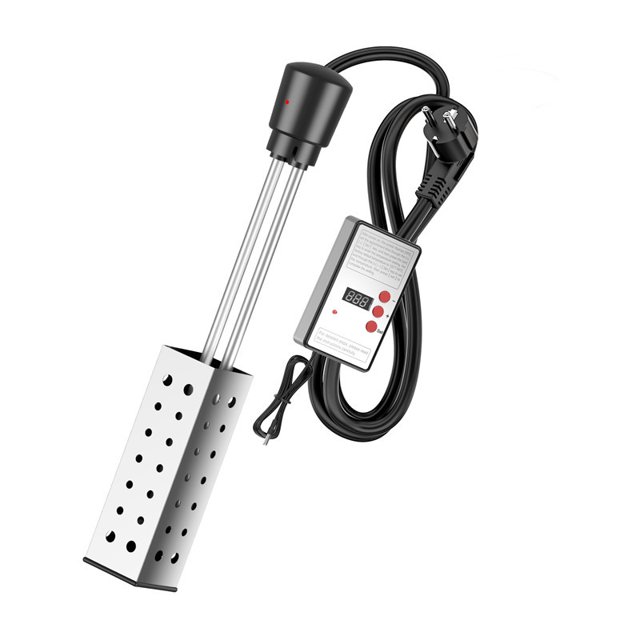 Calentador de inmersión de baño de 2500 W Calentador de inmersión eléctrico Calentador de inmersión de viaje (temporizado)