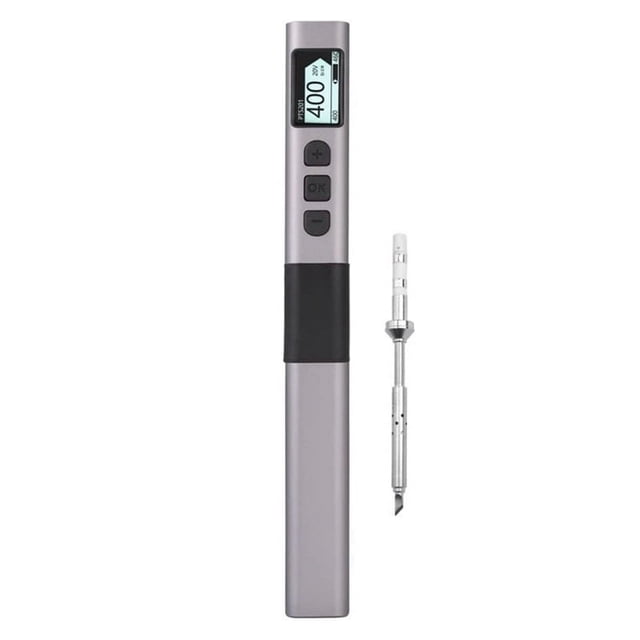PTS201 Smart Electric Soldering Iron 100W Mini Portable Fast Heating Soldering Station Universal Soldering Iron Tip KU