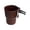 Coffee, variant on 2-in-2 Universal Car Air Vent Cup Holder, Adjustable Clip Vehicle Drink Mount with Storage, Multi-Purpose PP Organizer Cup for Sunglasses Phone Keys Car Interior Organization(Beige)