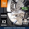 thumbnail image 4 of Candado de Disco Urban UR210S Gris con Alta Seguridad SRA y Doble Cierre para Moto, 4 of 7