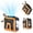 Orange, variant on JELLOO Portable Waist Fan, 150 Speeds , Hands-Free Fan, Personal Wearable Belt Body Shirt Fan for Camping Outdoor Jobsite