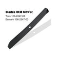 CintBllTer Timecutter 42 inch Mower Blades for Toro Z4200 Z4235 SS4235