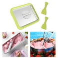 thumbnail image 1 of Elodie Ice Cream Cold Pan Plate Portable Fried Yogurt Machine Dustproof Lid for Sorbets green, 1 of 8