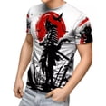 thumbnail image 2 of Playera De Hombre Cool Con Estampados 3d De Manga Corta, 2 of 3