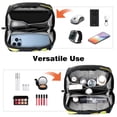 thumbnail image 6 of Frog Cable Organizer Waterproof Oxford Cloth Travel Case, PC Case, Cable Organizer Bag, Cable Organizer Desk, Electronic Digital Products Storage Case 5.9x9.44x3.14 in, 6 of 6